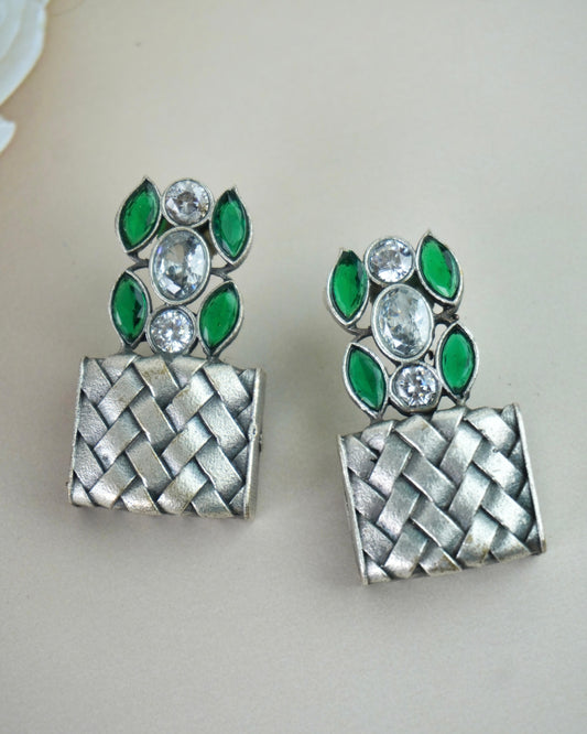 German Silver Earring E012