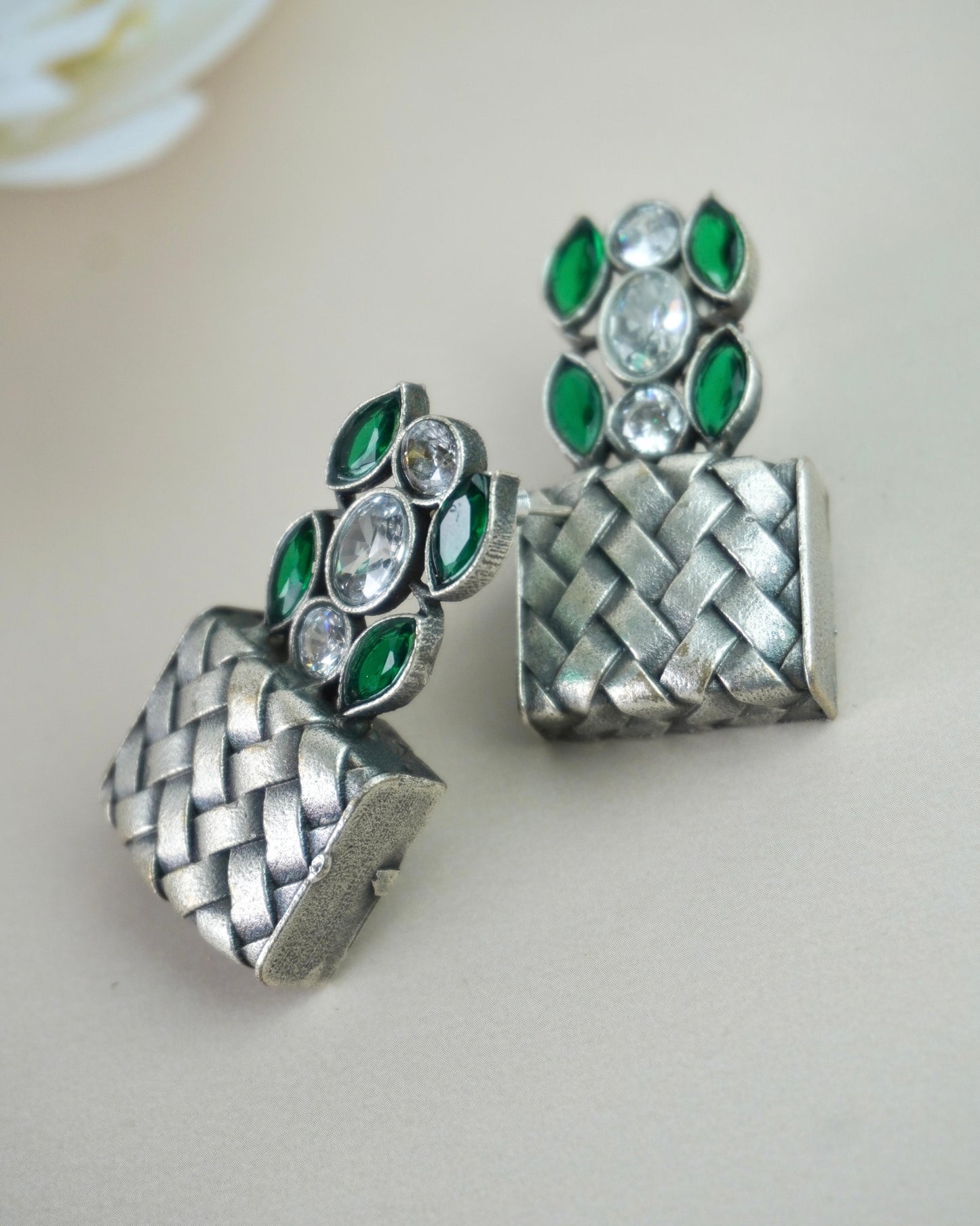 German Silver Earring E012