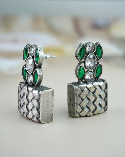 German Silver Earring E012