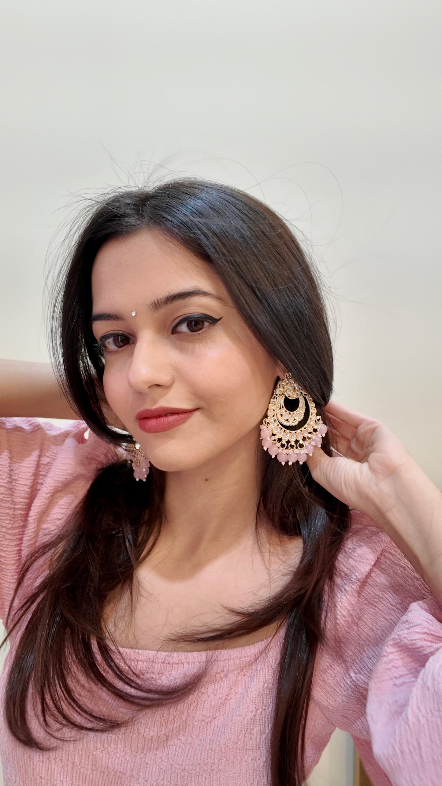 Kundan Jhumka Earrings JK010