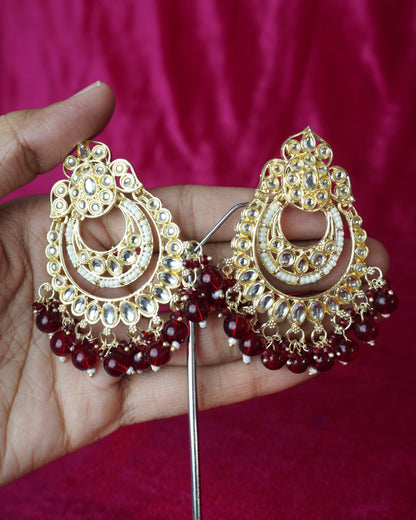 Kundan Jhumka Earrings JK010