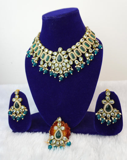 Kundan Necklace Set K043