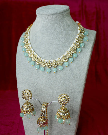 Kundan Necklace Set K084